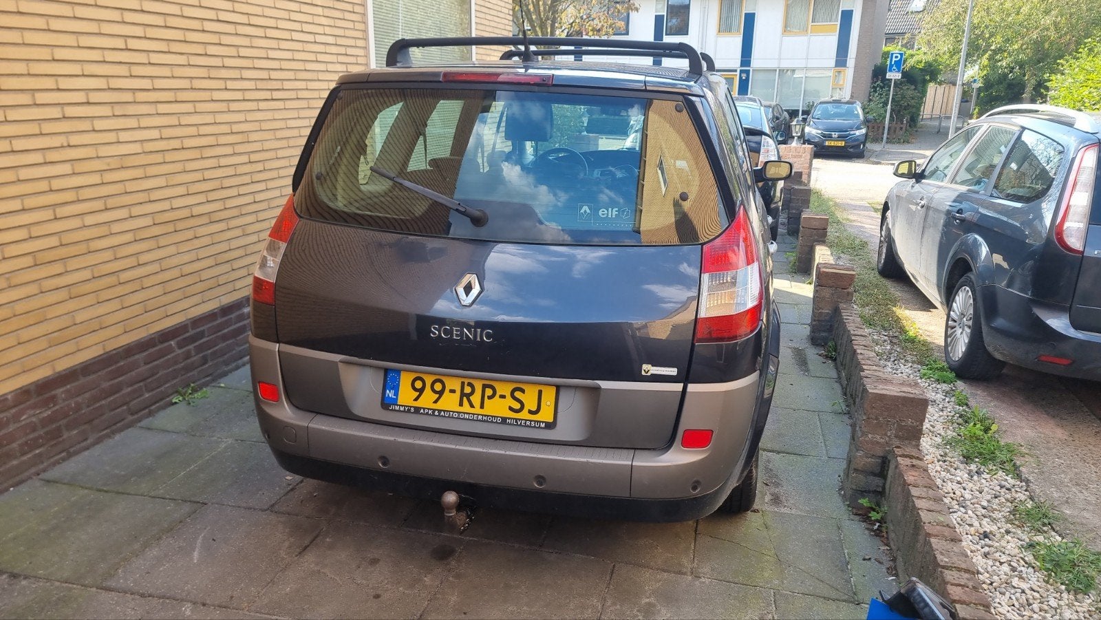 Renault Grand Scenic 2.0 16V 99KW Autcom AUT 2005 Grijs, Auto's, 1998 cc, 1250 kg, 4 cilinders, 1505 kg