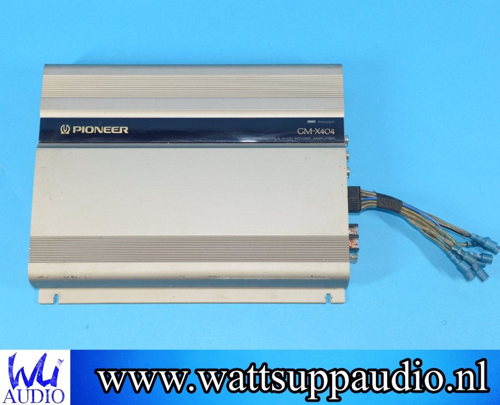 Pioneer GM-X404 4 kanaals versterker / USA Made, Gebruikt, ., Ophalen of Verzenden, .