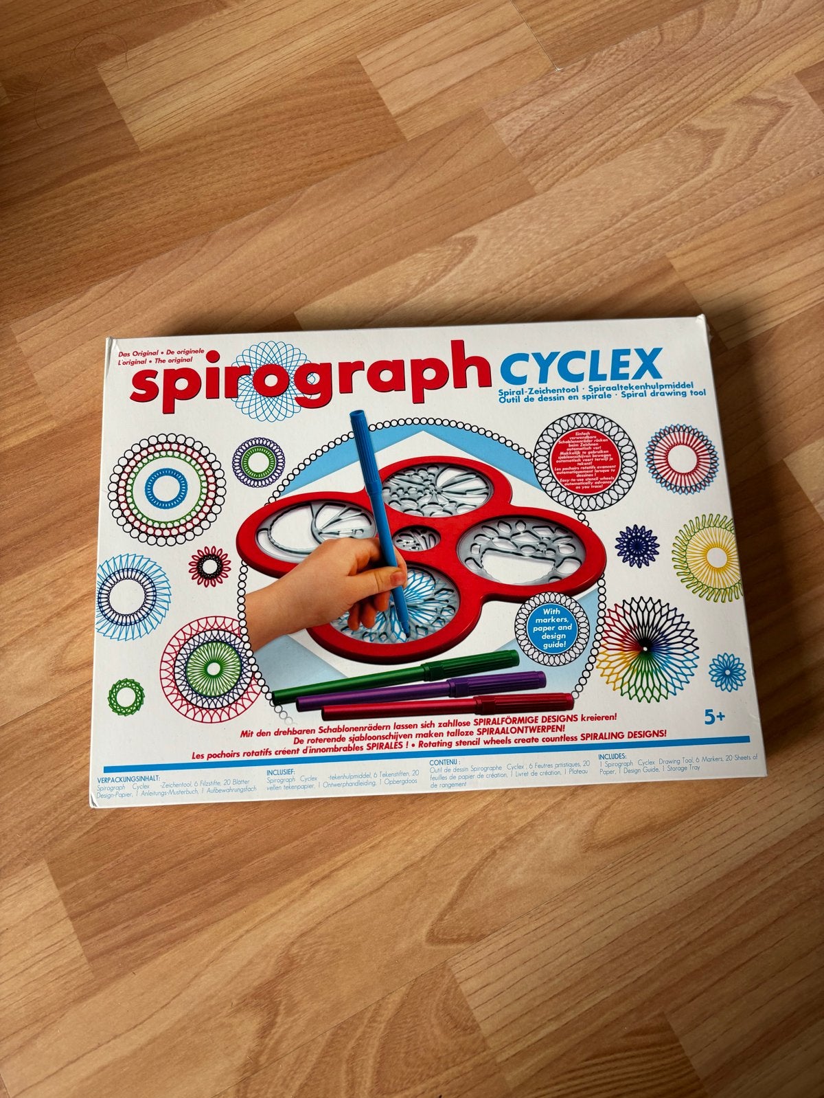 Spirograph Cyclex Tekenset voor creatieve spiralen, Ophalen of Verzenden, Nieuw, Knutselen