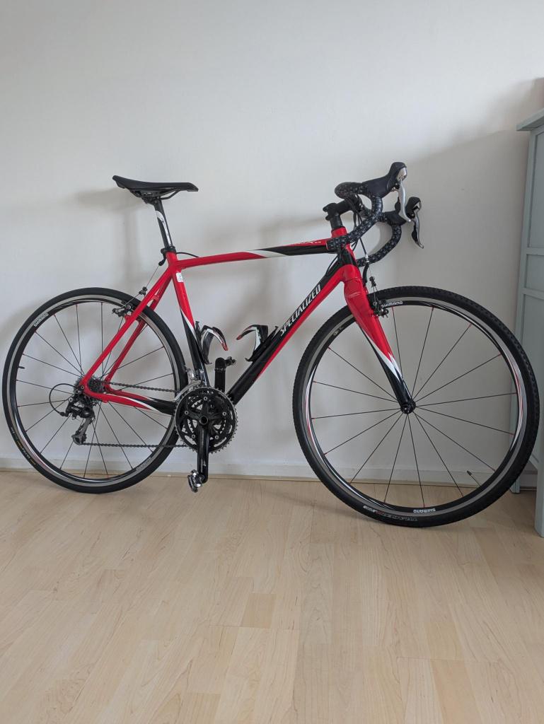 Specialized Crux Elite 56 cm, Gebruikt, Carbon, Velgrem, Meer dan 20 versnellingen