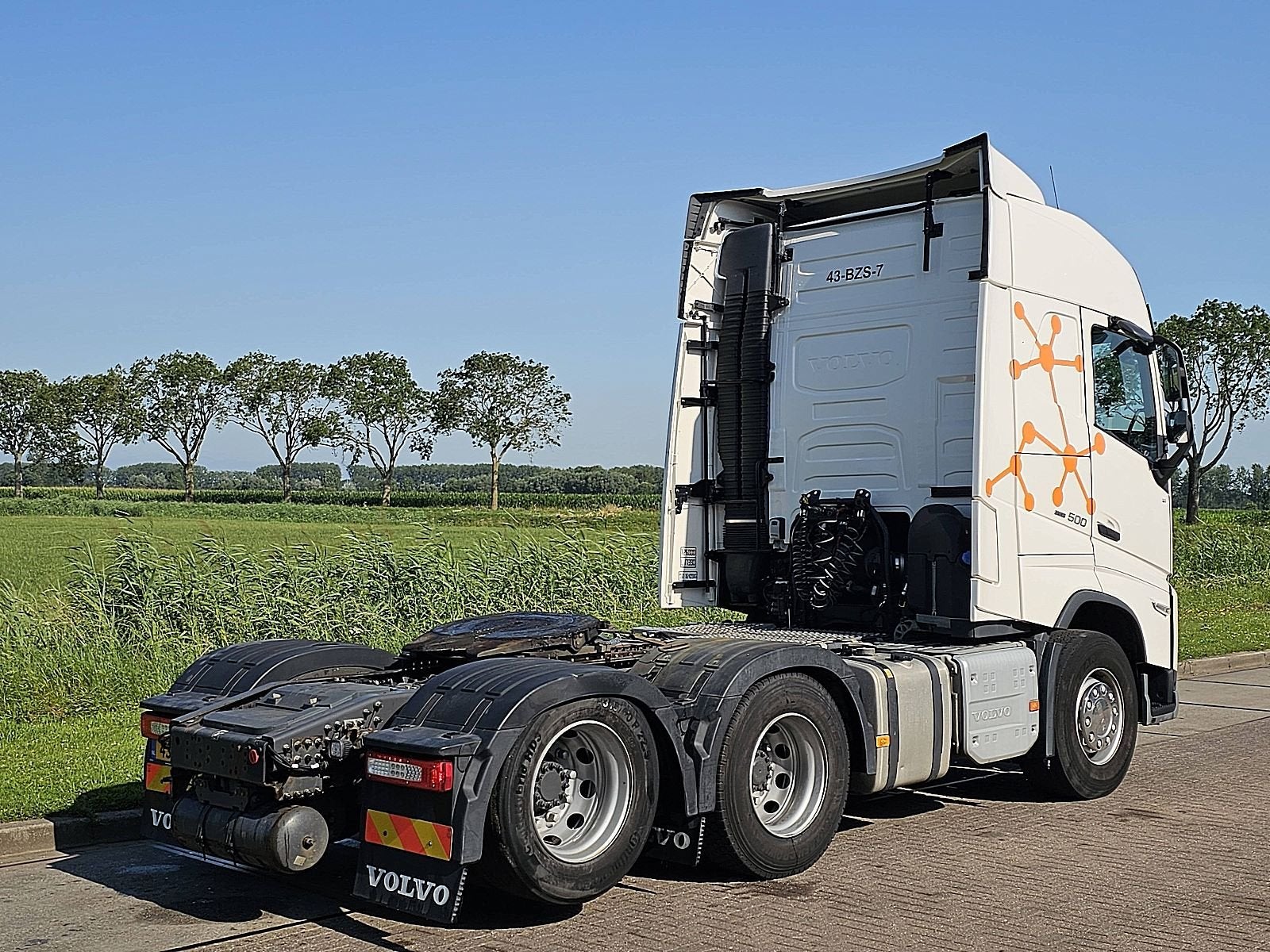 VOLVO FH 500 new model 10 tyres, Automaat, Euro 6, Wit, Bedrijf