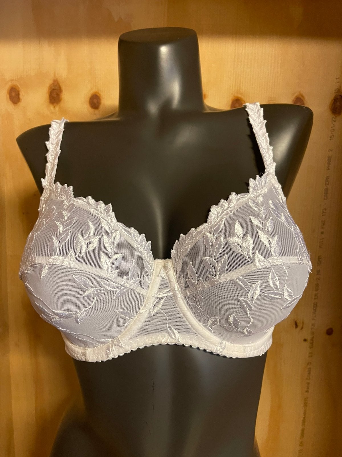 Barbara bh Maat 75e Kleur wit Model 28511, Verzenden, Wit, BH
