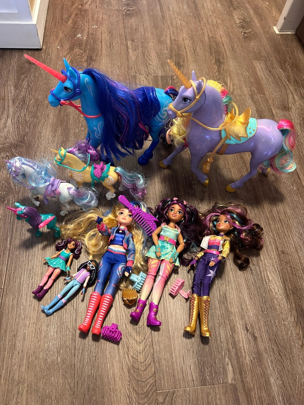 Unicorn Academy set, Ophalen, Gebruikt, Meisje