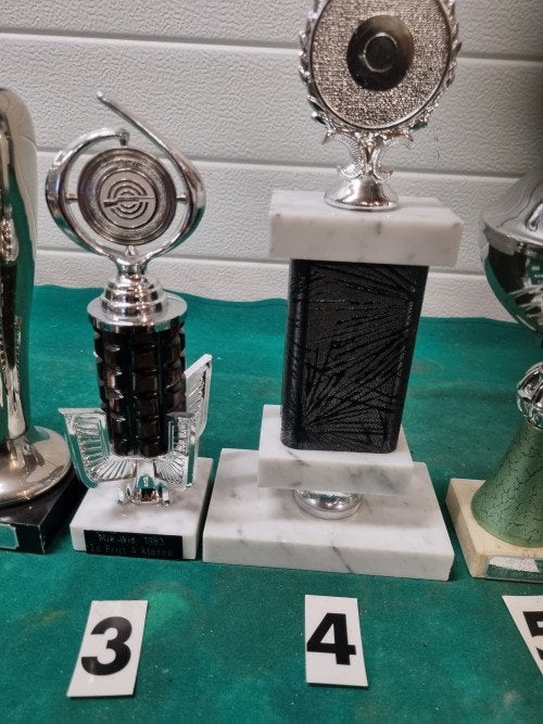 prijs bekers bokalen  6 stuks, Ophalen of Verzenden, 'T Olde Gre-j, Info@toldegrej.nl, Endepoelstraat 20f Didam
