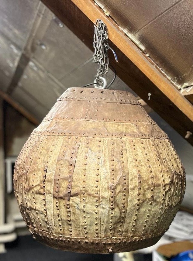 Unieke Oude Kruik Lamp - Industriële Stijl Hanglamp, Ophalen