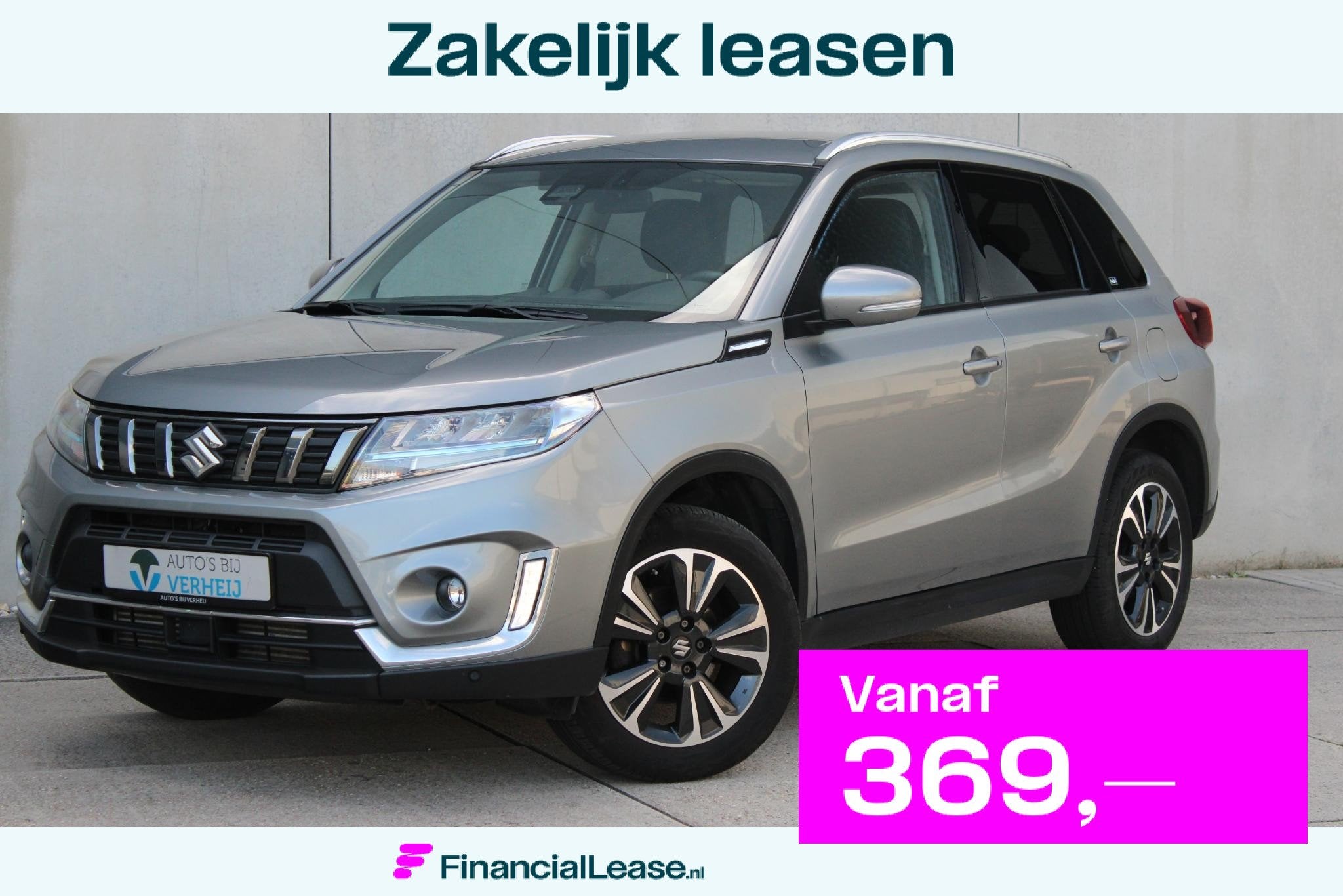 Suzuki Vitara 1.4 Boosterjet Style Smart Hybrid / NAVI / ADA, Gebruikt, 4 cilinders, Origineel Nederlands, Bedrijf