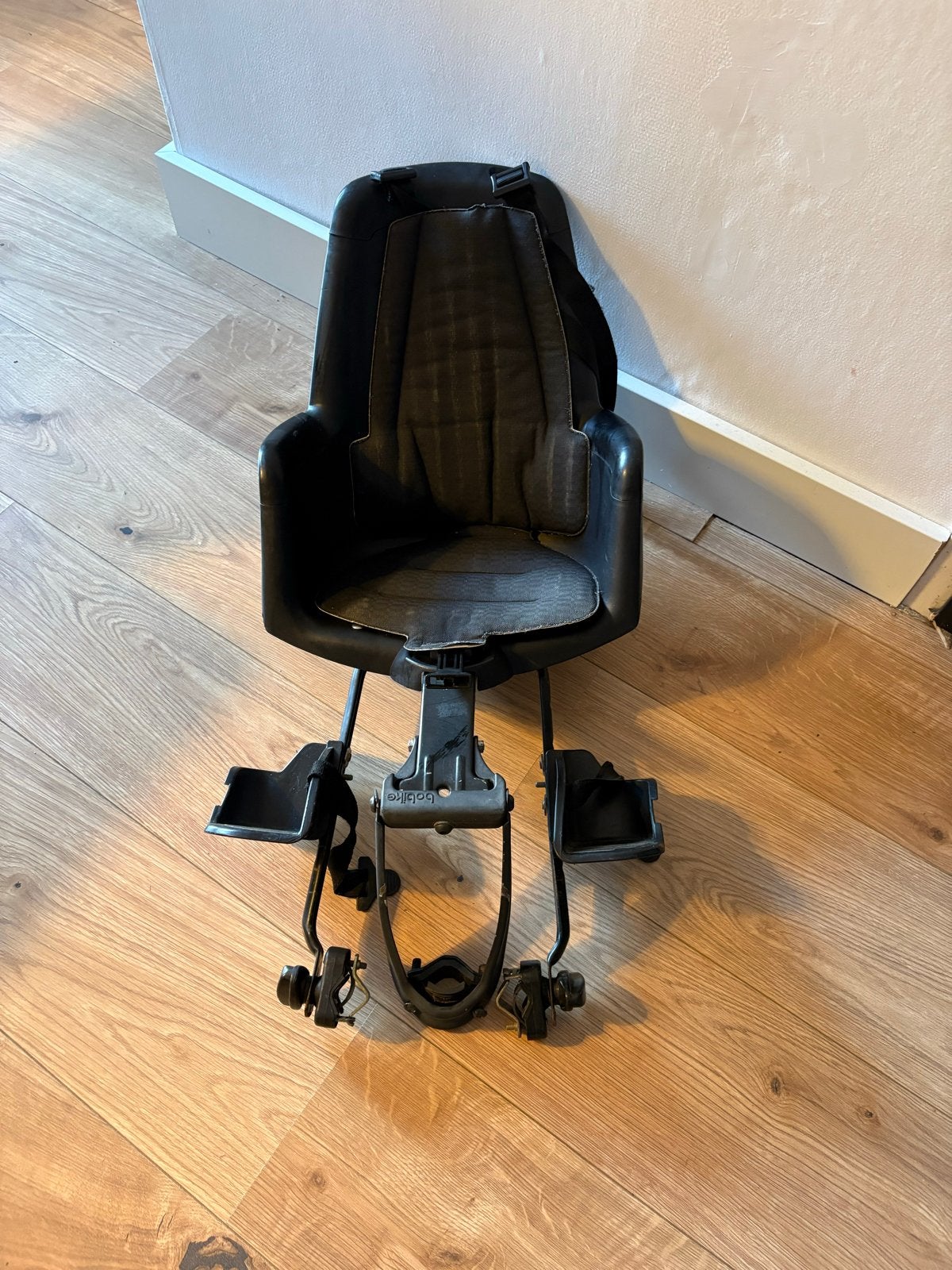Bobike fietszitje achter - Dobby Black, Achterzitje, Ophalen of Verzenden, 9 t/m 36 kg, Gebruikt