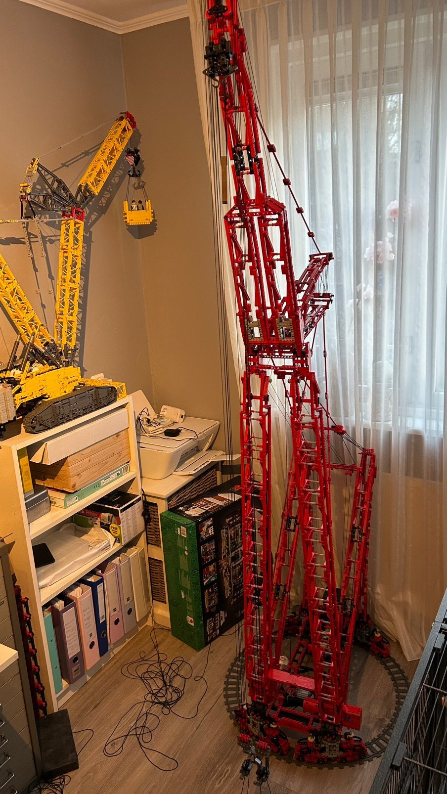 Lego PTC 200-DS Ring Kraan, Ophalen, MOC (eigen creatie), Lego, Nieuw