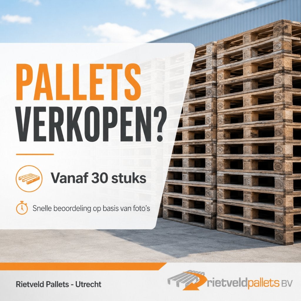 Pallets gezocht? | Ophalen vanaf 30 stuks | Brengen kan ook, Ophalen of Verzenden