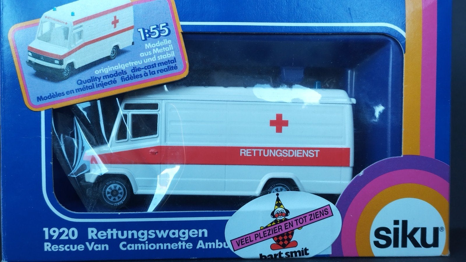 Mercedes Benz 809 d Ambulance 1:55 Siku 1920 Pol, Auto, Verzenden, Nieuw, Sieper