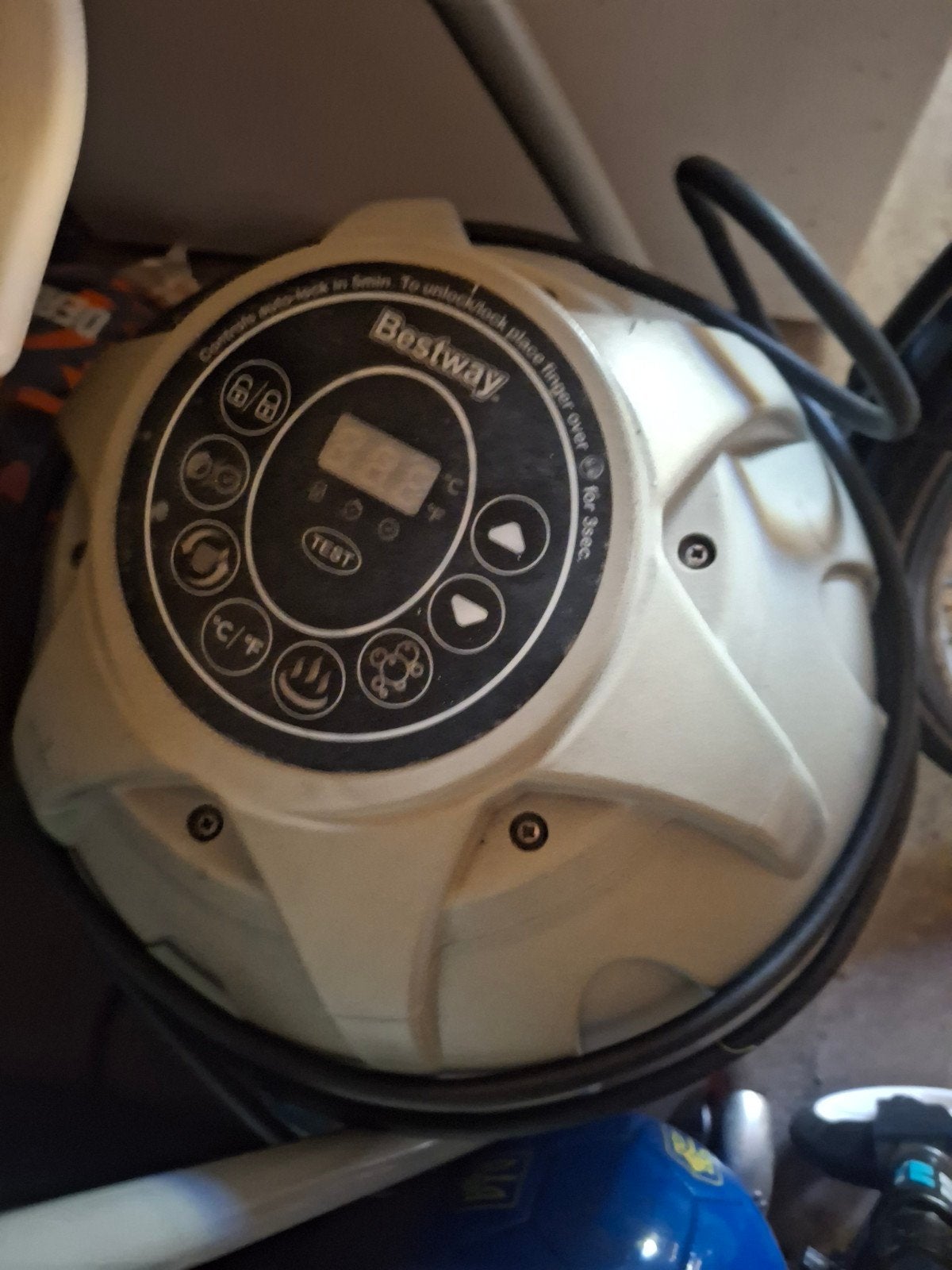 Lay-Z Spa Jacuzzi Pomp Bestway - Werkt perfect!, Ophalen, Gebruikt, Zwembadpomp