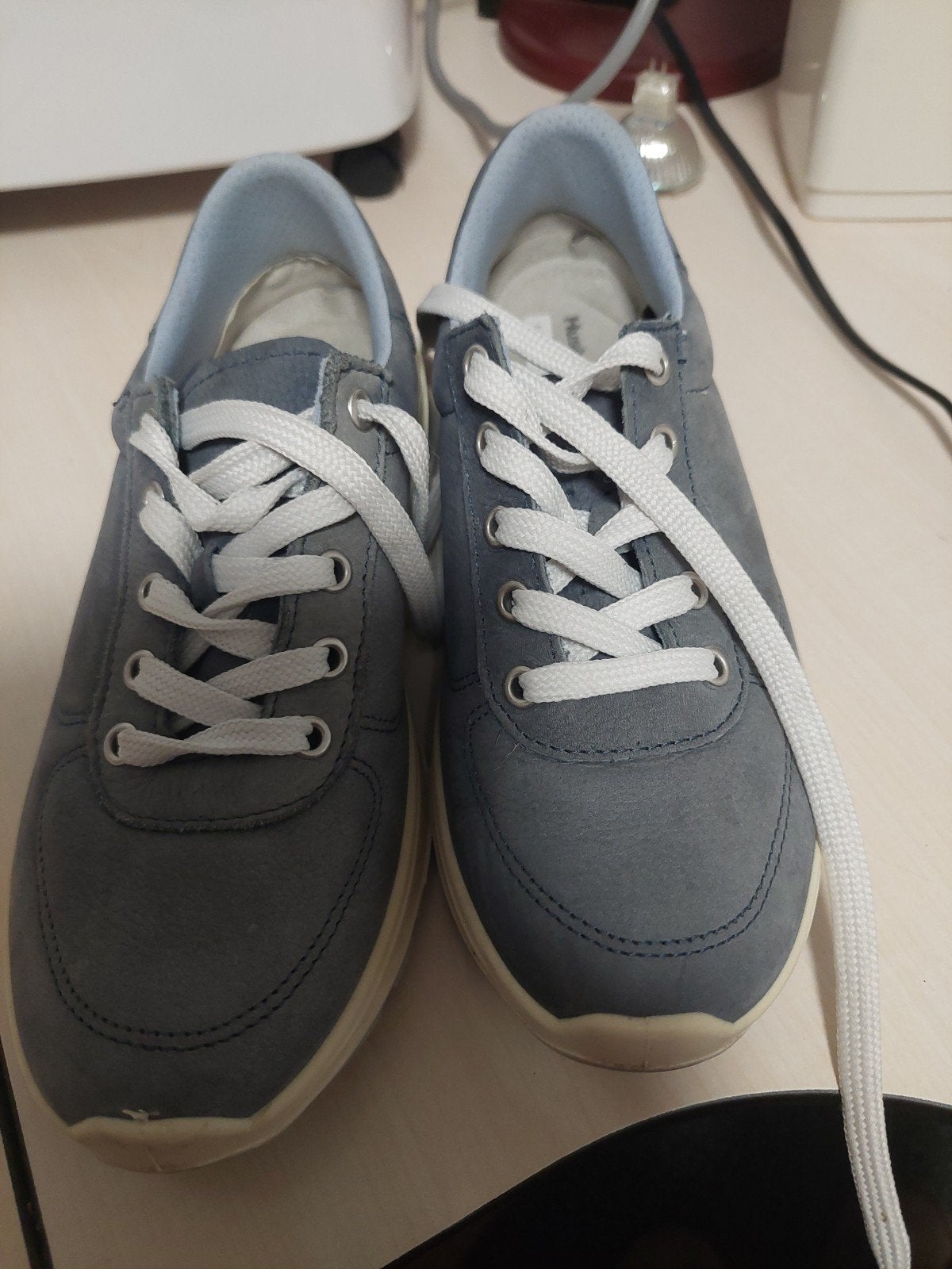 Hush Puppies dames sneakers - Maat 37, Ophalen of Verzenden, Gedragen, Blauw, Sneakers of Gympen