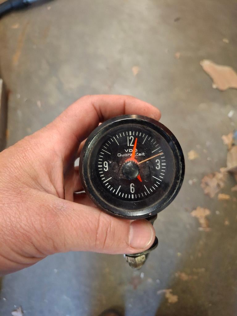 Vdo klok (Bmw Porsche 924 Vw samba t1 t2 911 912 914, Ophalen, Gebruikt, ., .