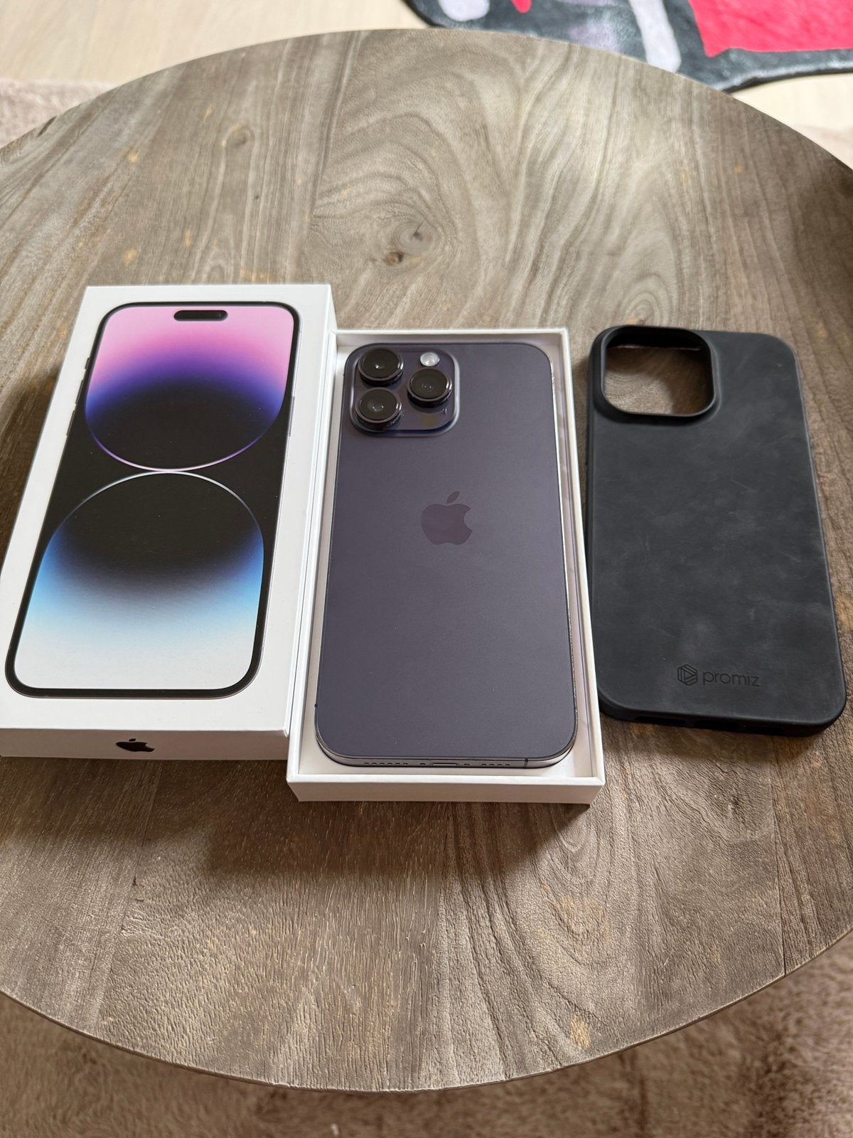Iphone 14 pro max 128GB, Telecommunicatie, Mobiele telefoons | Apple iPhone, 128 GB, 86 %, Paars, Ophalen of Verzenden