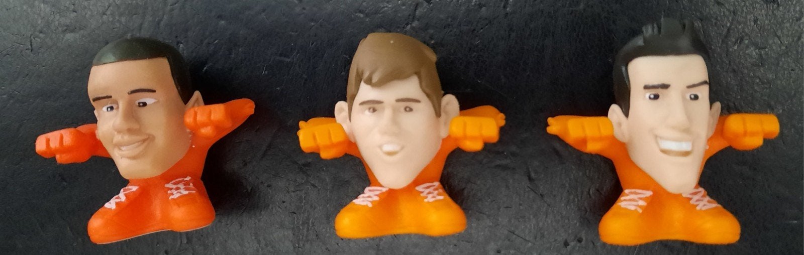 3 Oranje WK/EK Poppetjes - Voetbal Fan Merchandise, Verzamelen, Poppetjes en Figuurtjes, Ophalen of Verzenden, Zo goed als nieuw