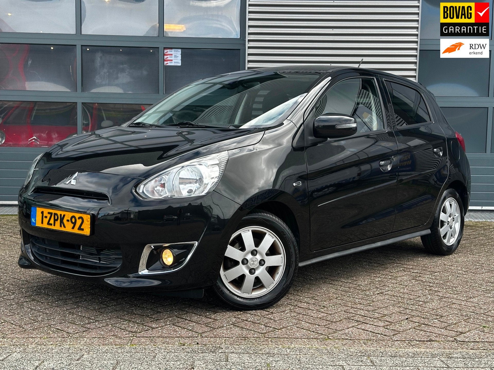 Mitsubishi Space Star 1.0 Intense | Keyless | Airco | NAP, Auto's, Voorwielaandrijving, Euro 5, Stof, Gebruikt