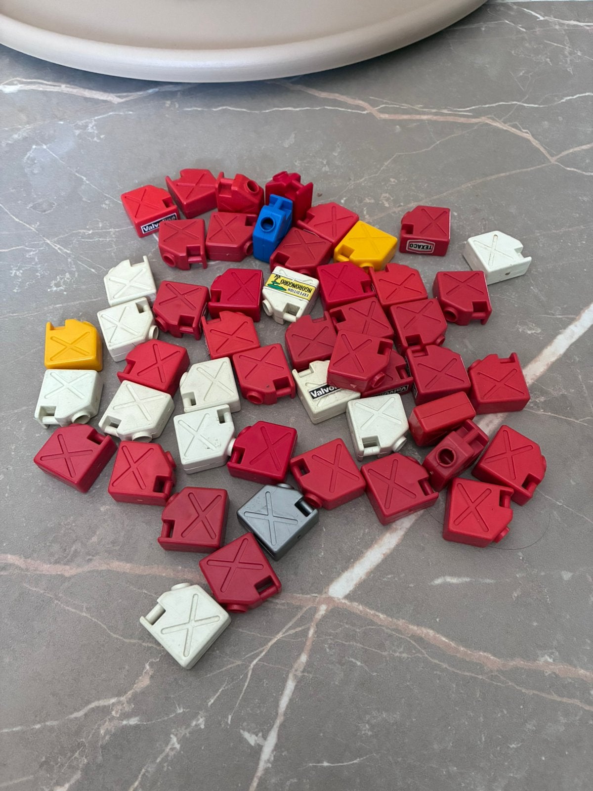 Jerrycans (50)., Kinderen en Baby's, Speelgoed | Playmobil, Gebruikt, Losse onderdelen, Voertuig, Ophalen of Verzenden