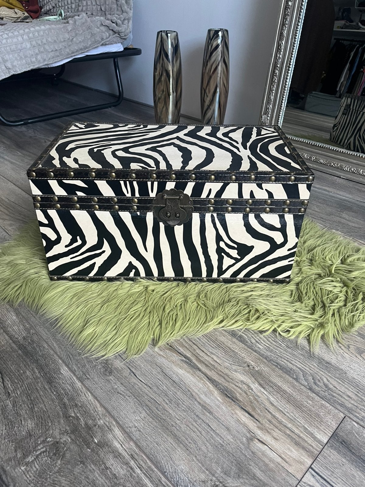 zebra kist, Minder dan 50 cm, Gebruikt, Minder dan 50 cm, Ophalen of Verzenden
