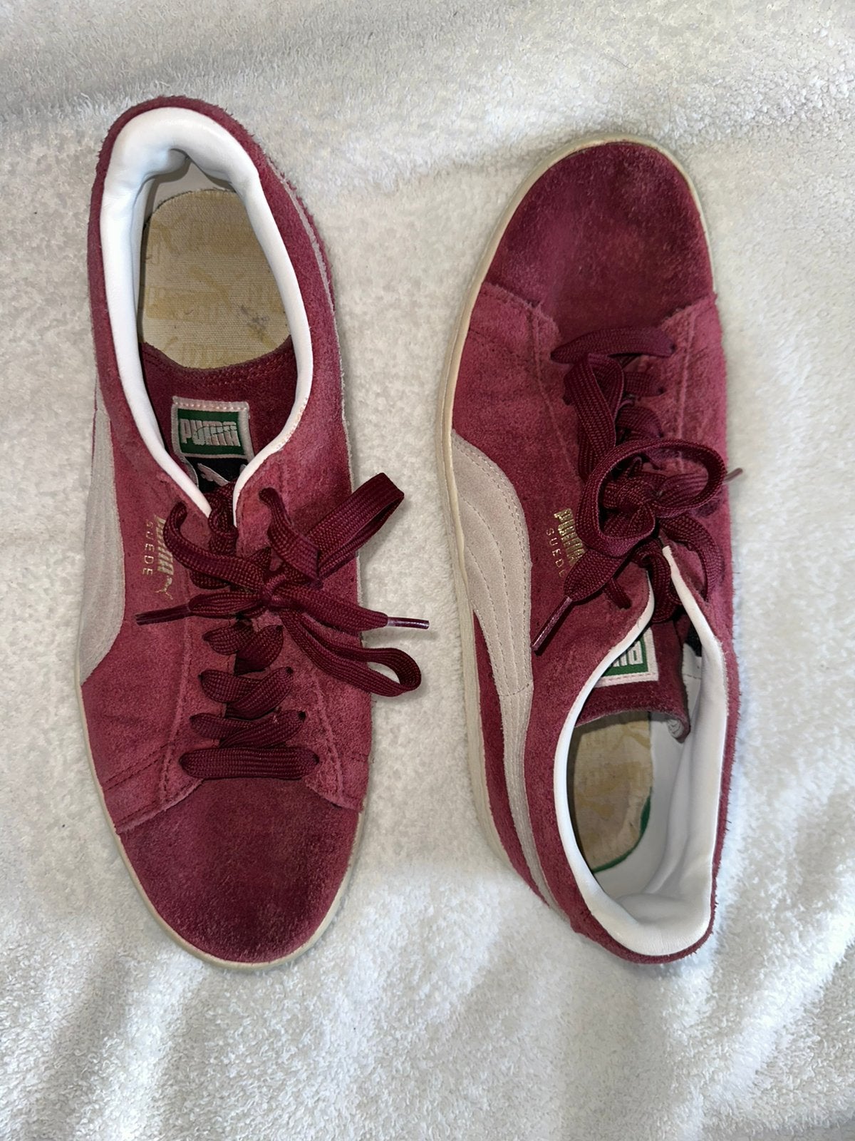 Puma sneakers bordeaux rood, Ophalen of Verzenden, Sneakers of Gympen, Gedragen, Rood