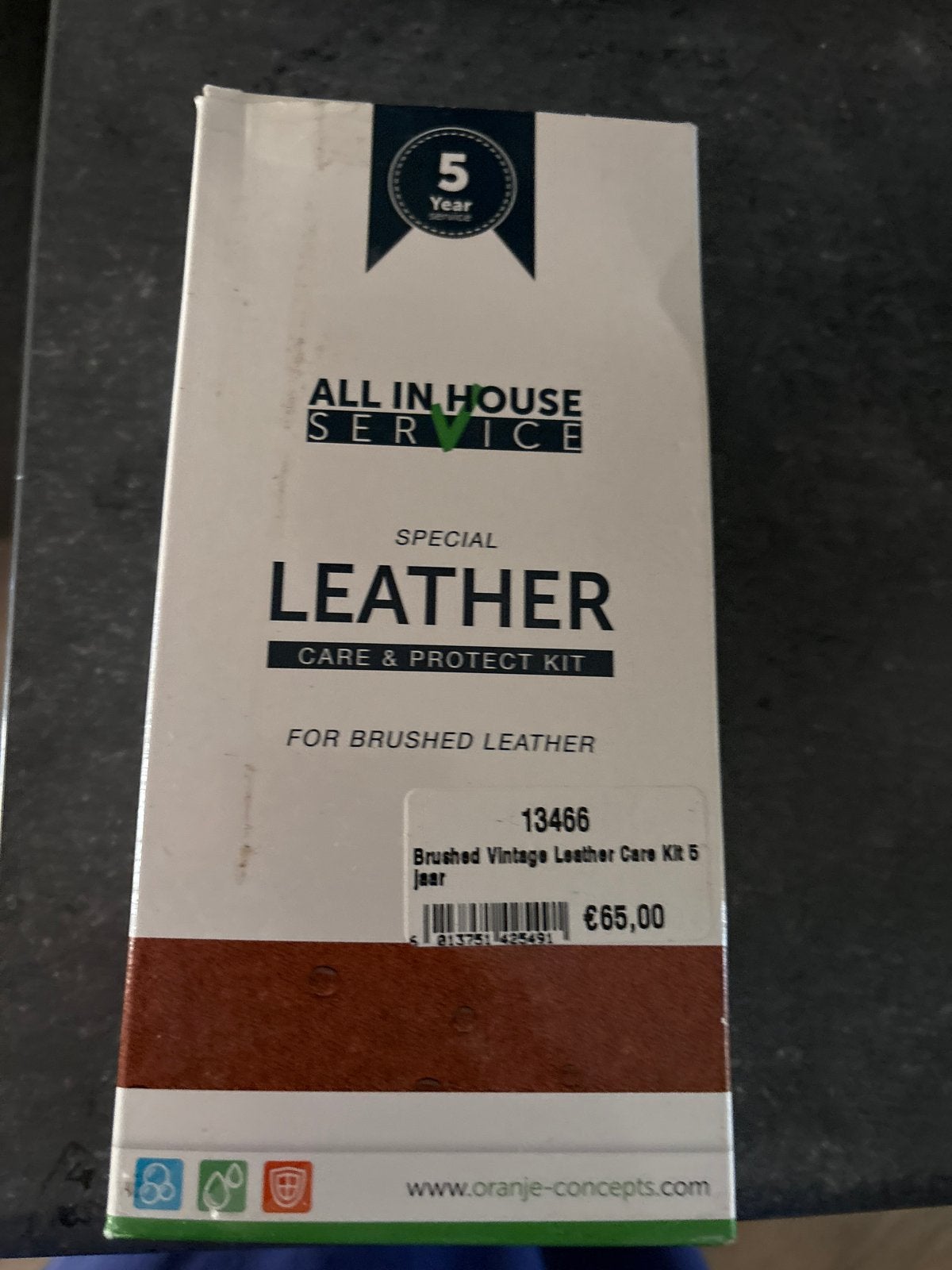 All in House Service Special Leather Care & Protect Kit, Ophalen, Nieuw