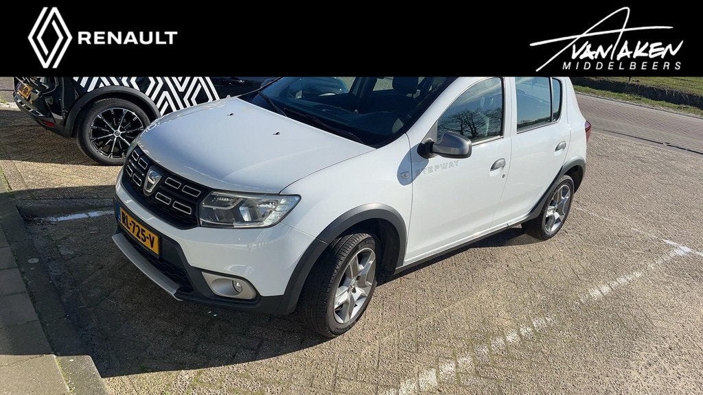 Dacia Sandero 0.9 TCe SL Stepway, Auto's, Dacia, Voorwielaandrijving, Euro 6, Wit, Handgeschakeld