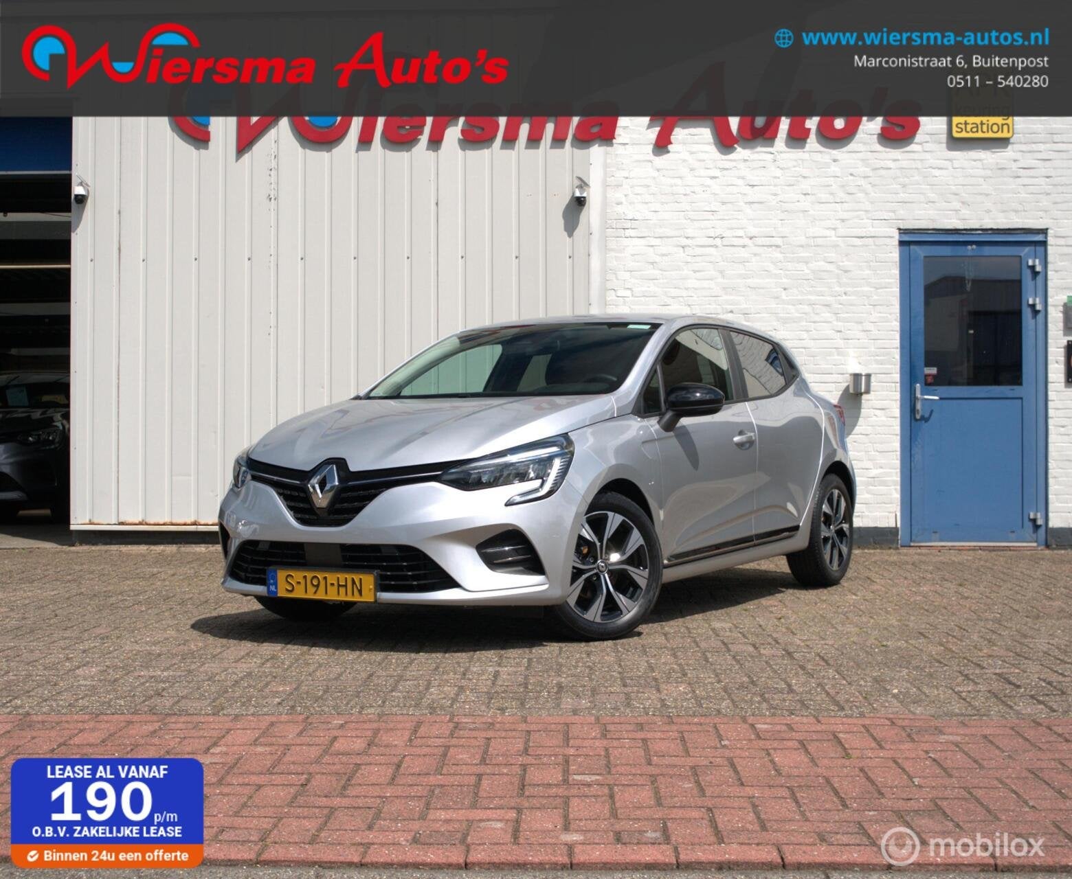 Renault Clio 1.0 TCe 90 Evolution|OrigNL|Afleverklaar|Led|Cr, Auto's, Voorwielaandrijving, 1063 kg, Euro 6, 580 kg