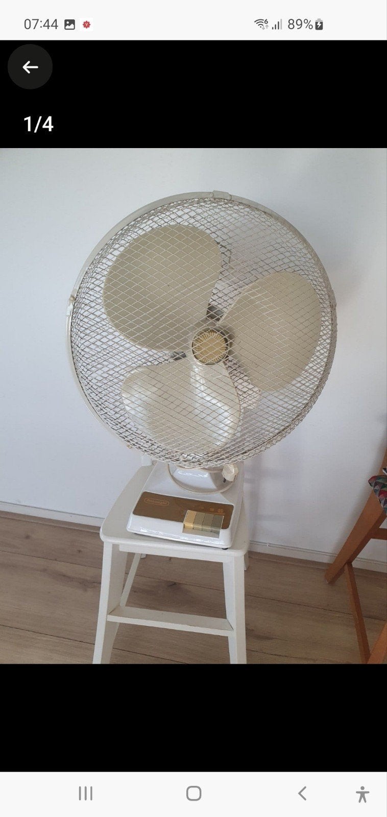 DeLonghi tafel ventilator, Ophalen, Gebruikt, Tafelventilator