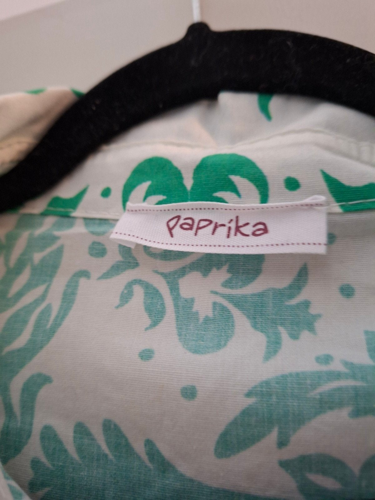 Paprika Jurk met Groen Patroon, Kleding | Dames, Jurken, Ophalen of Verzenden