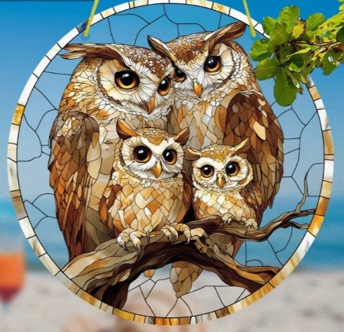 Raamhanger Uilen familie, Ophalen of Verzenden, Nieuw