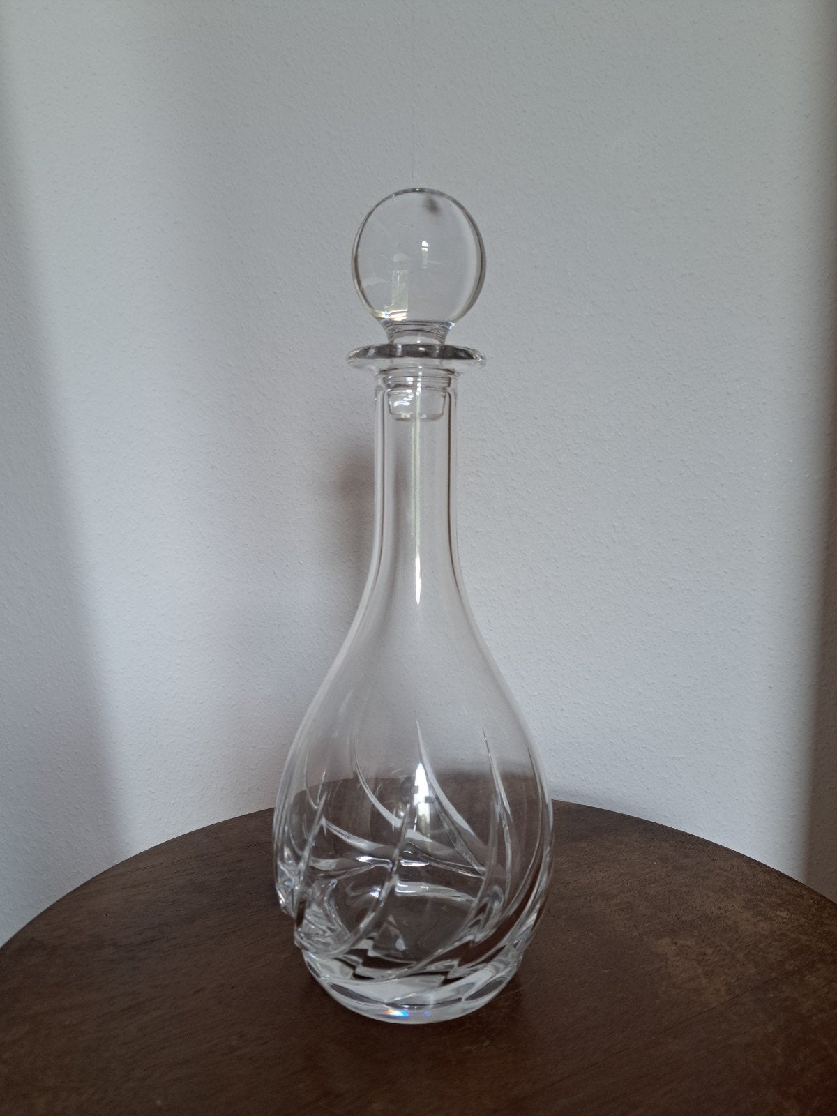 Prachtige Karaf met Stop, Ophalen, Transparant, 34 cm, Met deksel
