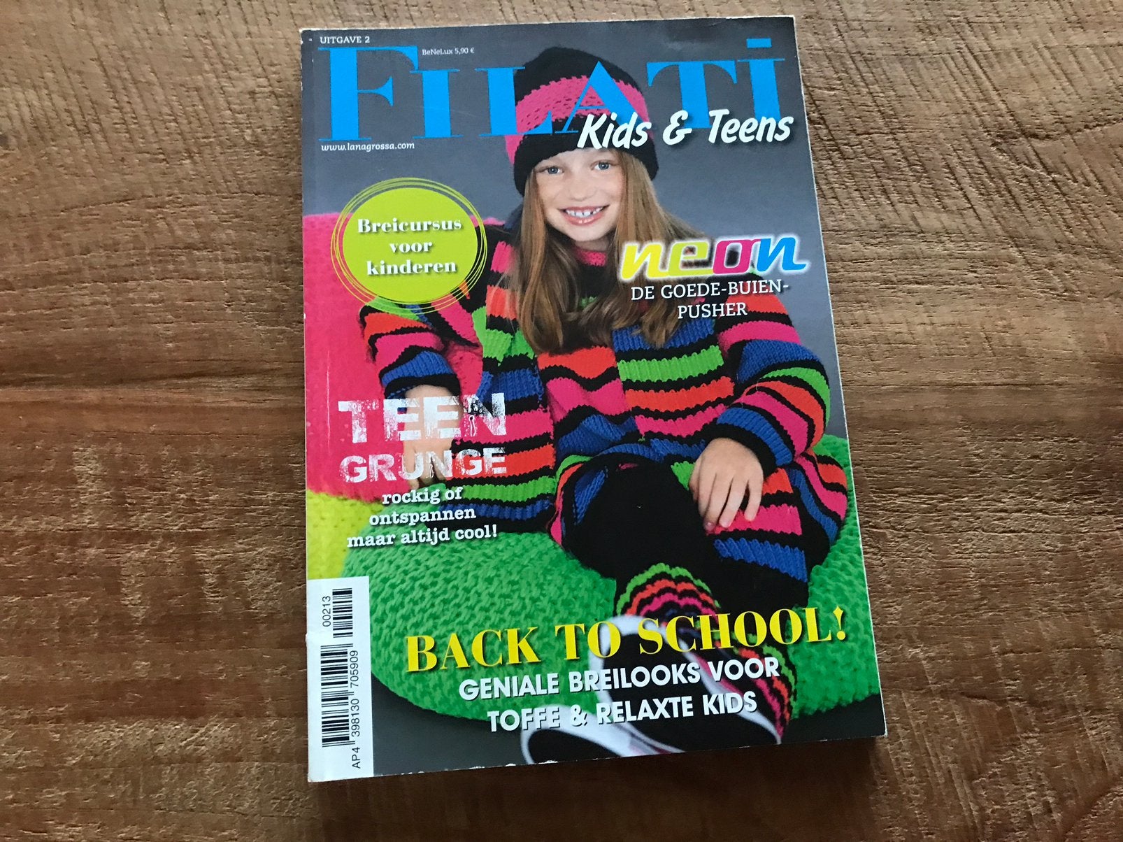Filati kids & teens, Ophalen of Verzenden, Zo goed als nieuw, Breien of Haken, Patroon of Boek