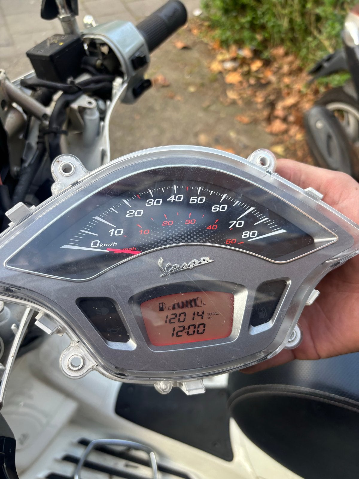 Vespa kilometerteller - Zo goed als nieuw, Ophalen of Verzenden, Zo goed als nieuw, Overige typen, Vespa