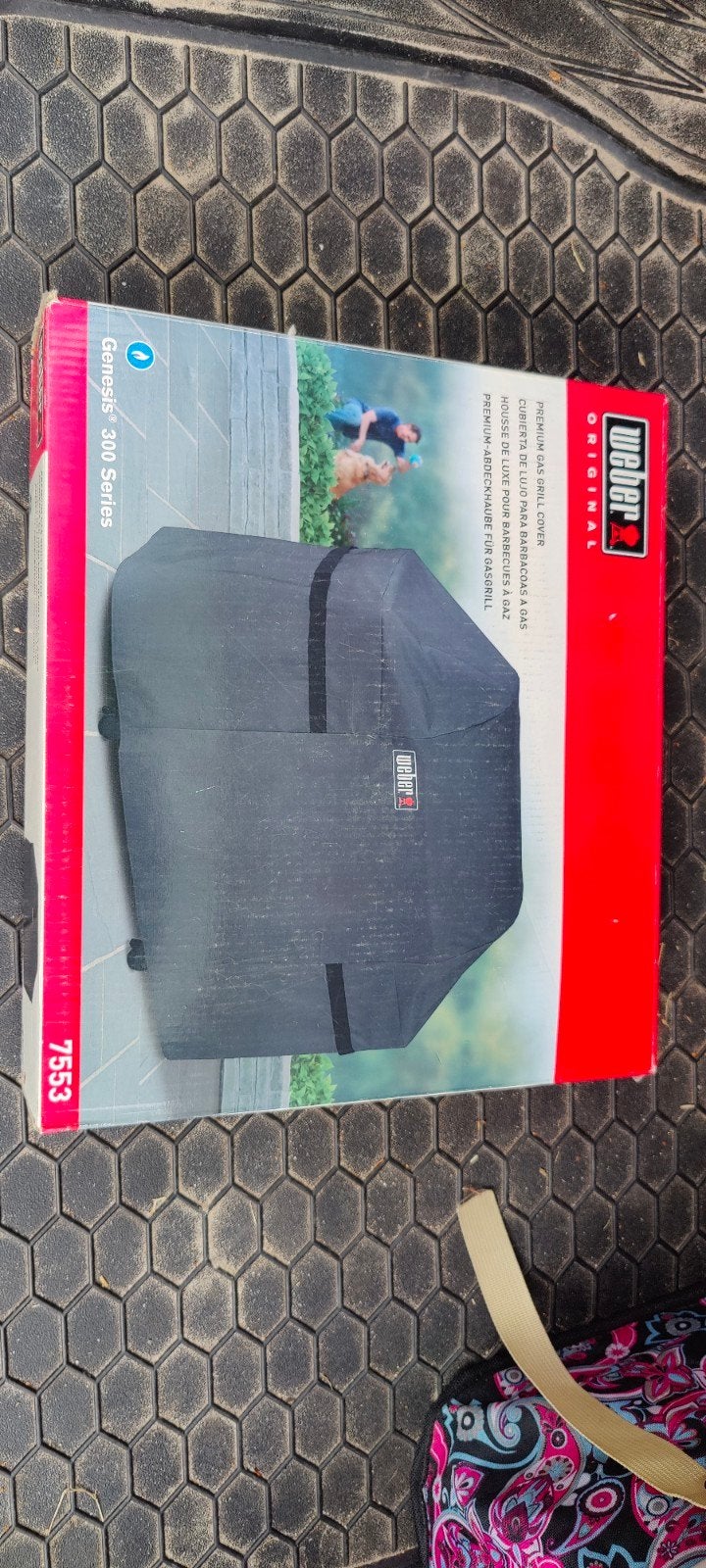Weber Premium Gas Grill Cover Genesis 300 Series, Tuin en Terras, Ophalen of Verzenden, Nieuw, Weber