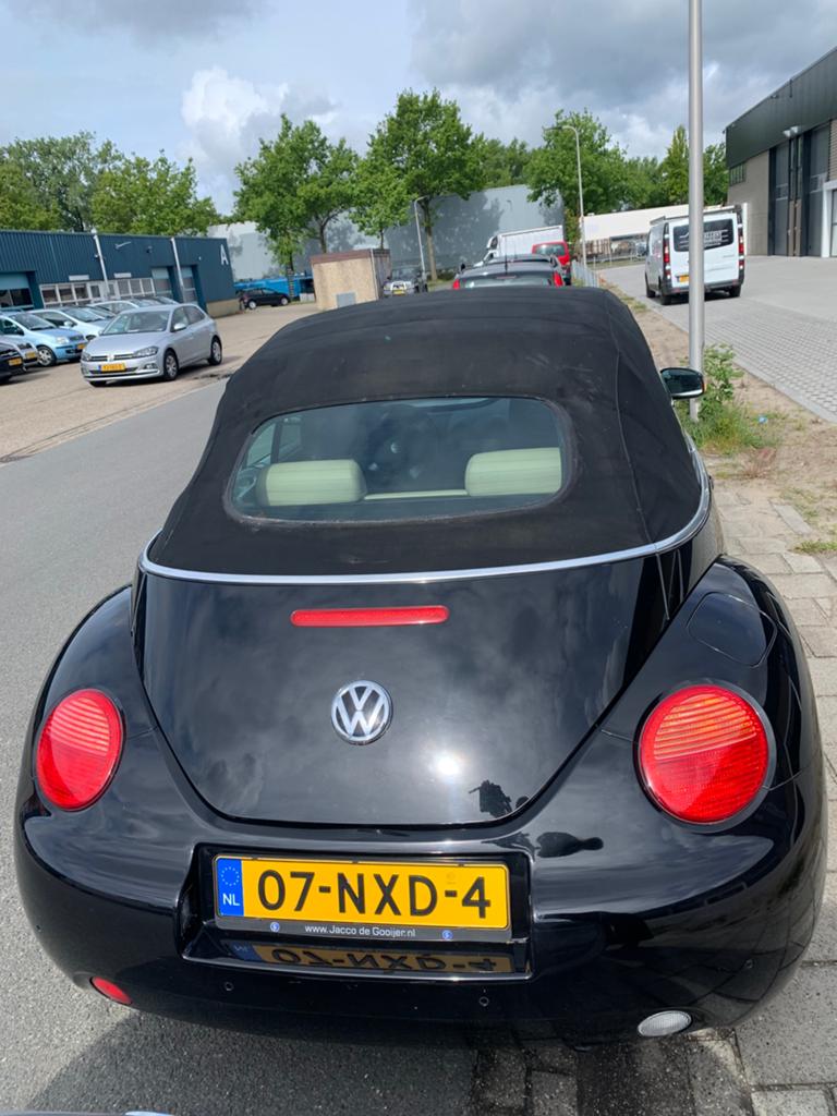 VW Beatle cabrio 1.4, Auto's, Volkswagen, Particulier, Beetle (Kever), Airbags, Airconditioning, Stoelverwarming, Benzine, Cabriolet