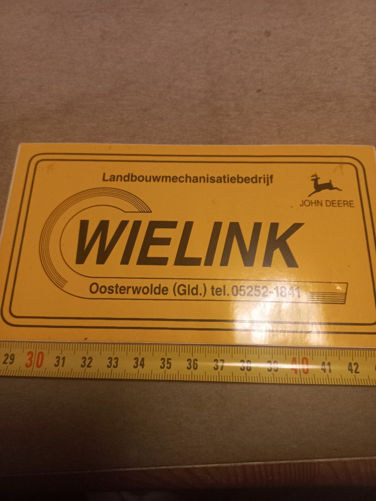 John Deere Wielink Landbouwmechanisatiebedrijf, Ophalen of Verzenden