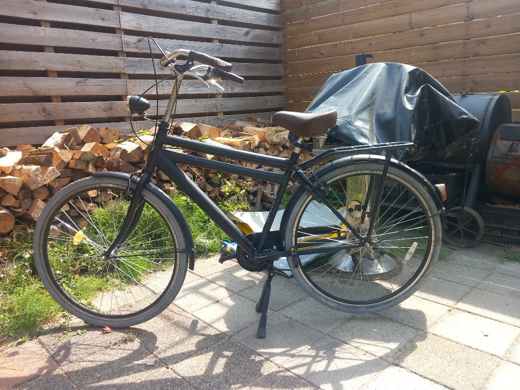Heren fiets Spirit, Fietsen en Brommers, Fietsen | Heren | Herenfietsen, Velgrem, Versnellingen, 49 tot 53 cm, Zo goed als nieuw