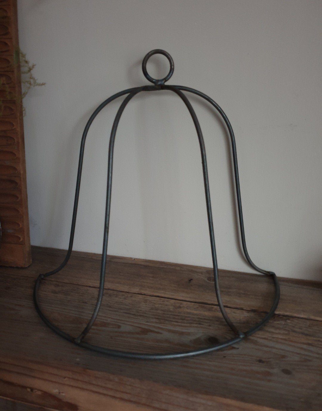 Metalen frame klok - kerst klok half rond, Diversen, Ophalen of Verzenden, Nieuw