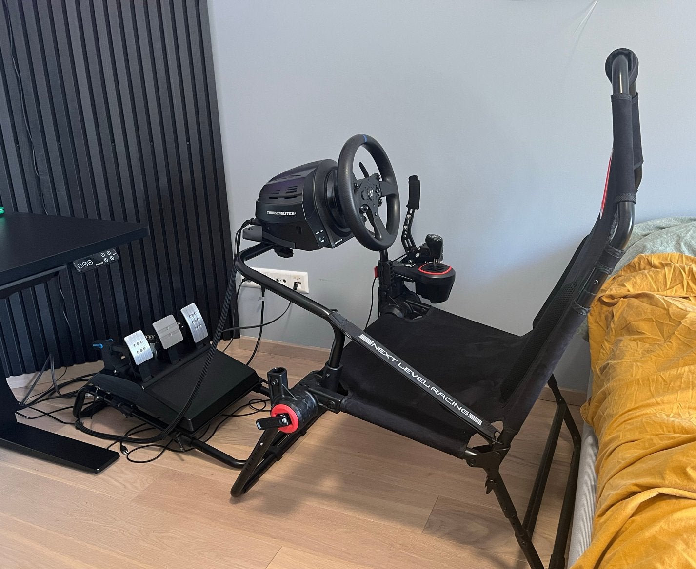 Thrustmaster T300RS GT met Next level racing GT-Lite, Spelcomputers en Games, Ophalen, Overige merken, Zo goed als nieuw