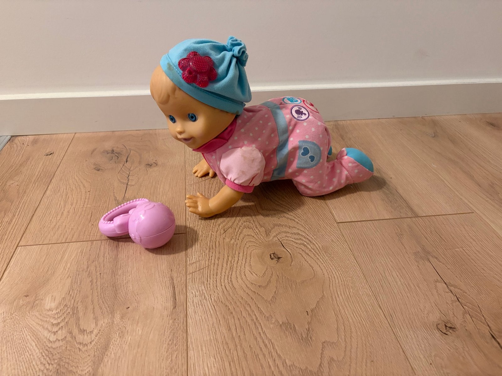 V tech baby Lily, Ophalen of Verzenden, Zo goed als nieuw, Babypop