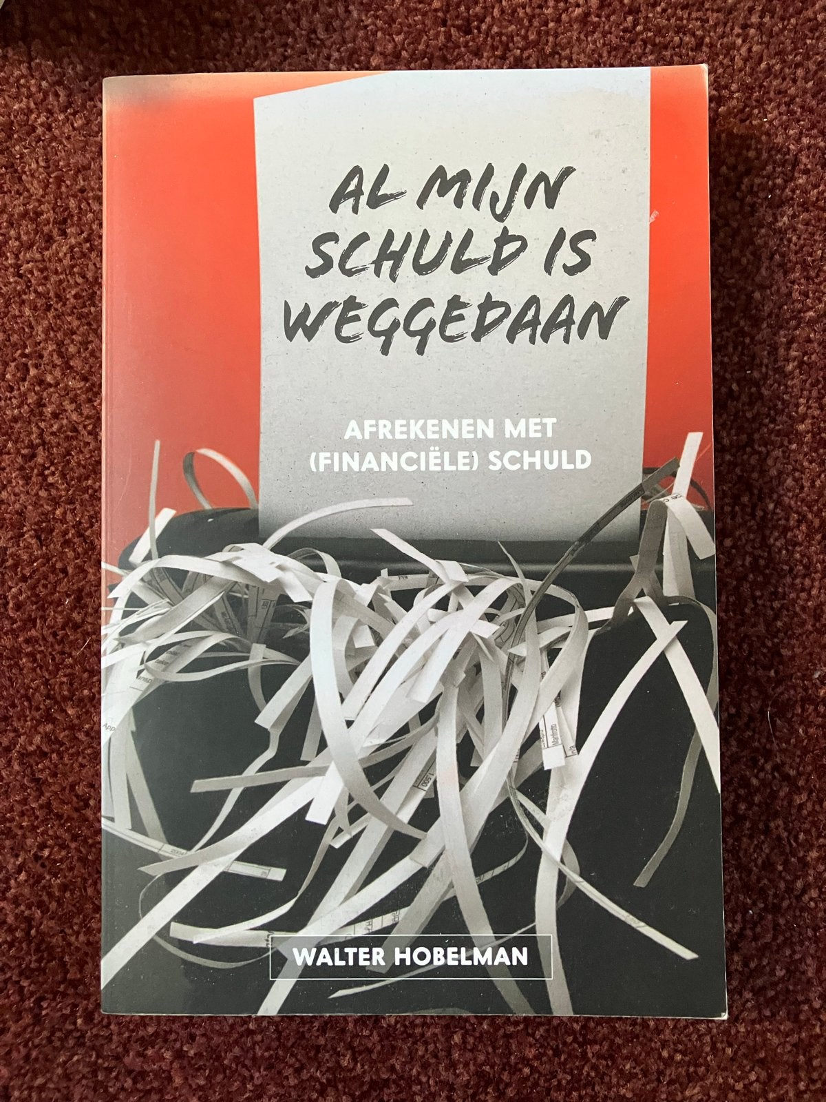 Al mijn schuld is weggedaan - Walter Hobelman, Ophalen of Verzenden, Zo goed als nieuw, Nederland