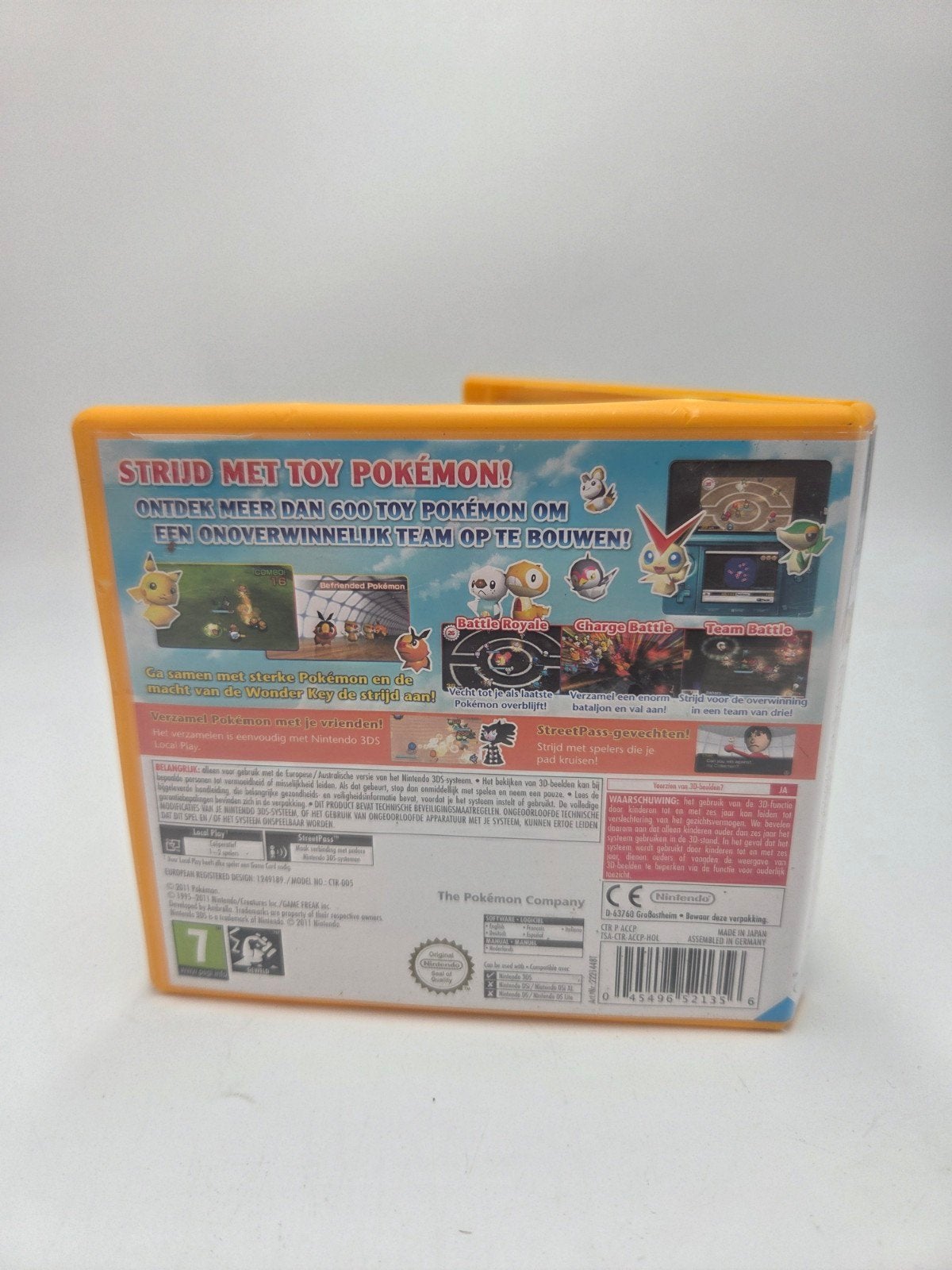 Super Pokémon Rumble Nintendo 3DS, Spelcomputers en Games, 1 speler, Zo goed als nieuw, Info@nintendo.nl, Vanaf 7 jaar