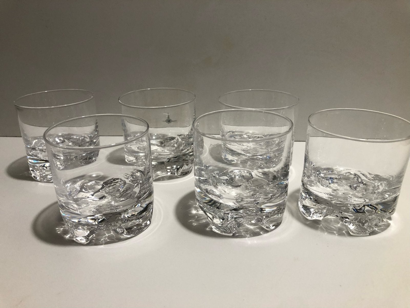 Iittala glazen “gaissa” ontw Tapio Wikkala set 6 st./per st, Antiek en Kunst, Ophalen of Verzenden