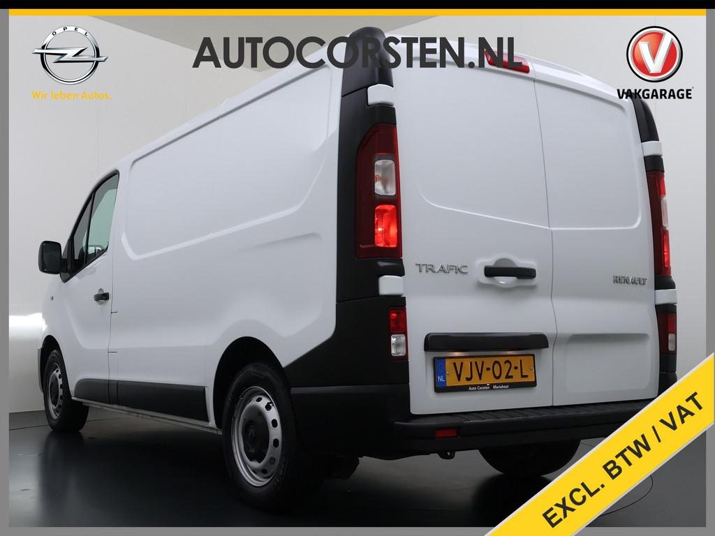 Renault Trafic 2.0dCi 120PK T29 L1H1 3-Persoons Navi Euro 6, Auto's, Bestelauto's, Voorwielaandrijving, Gebruikt, 4 cilinders