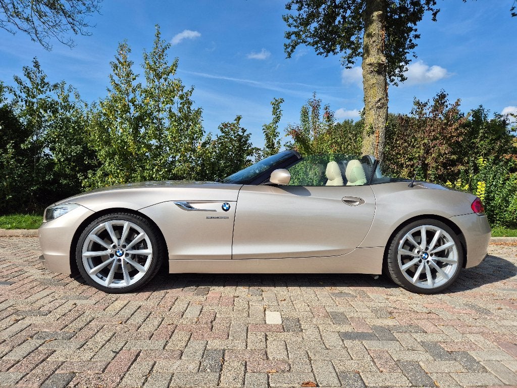 BMW Z4 sDrive35i 6 cyl twin turbo, 7 traps sport Automaat, Auto's, BMW, Euro 5, Achterwielaandrijving, Beige, Cabriolet