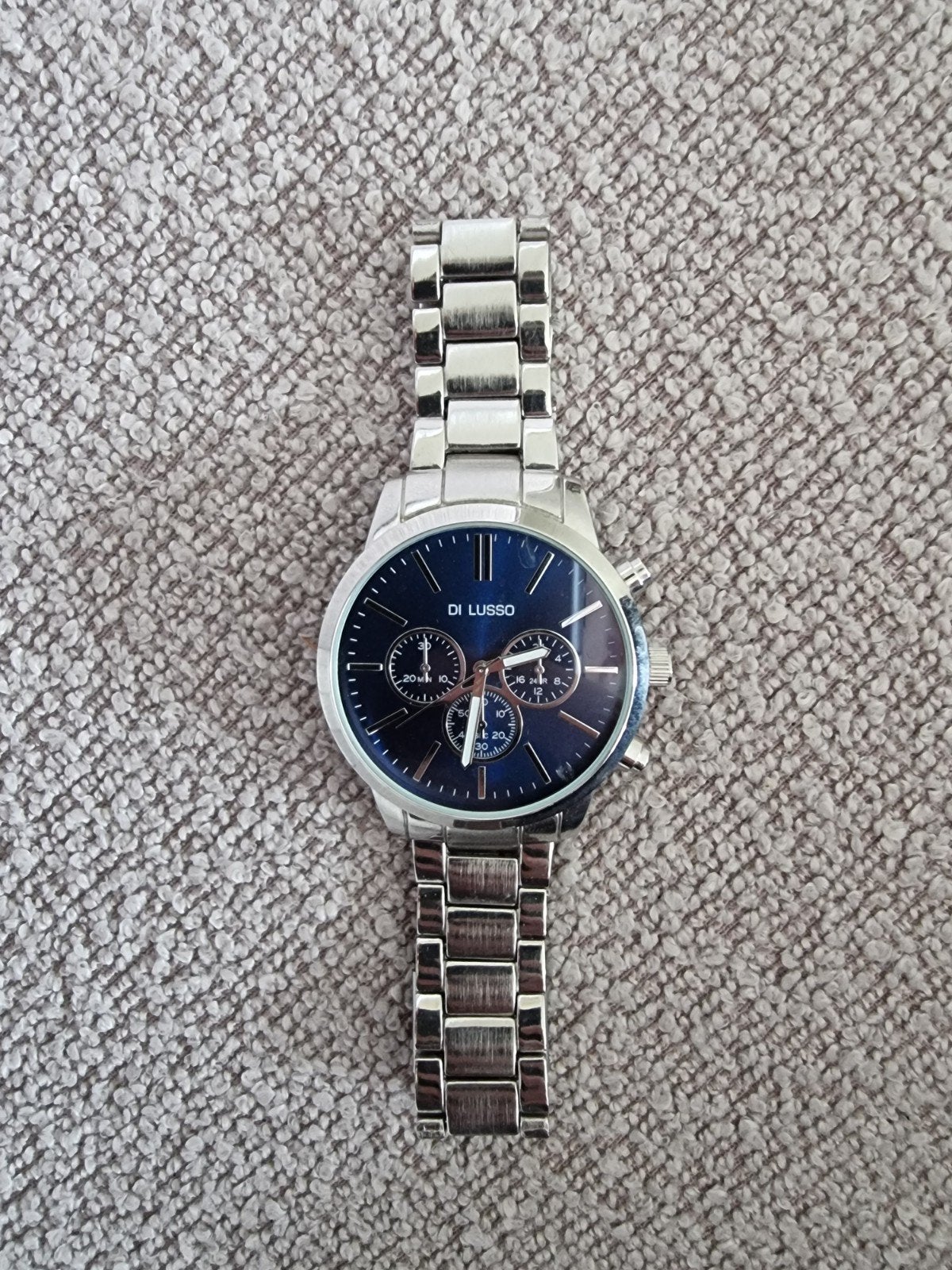 Di Lusso Horloge Heren, Ophalen of Verzenden, Zo goed als nieuw, Polshorloge, Overige merken