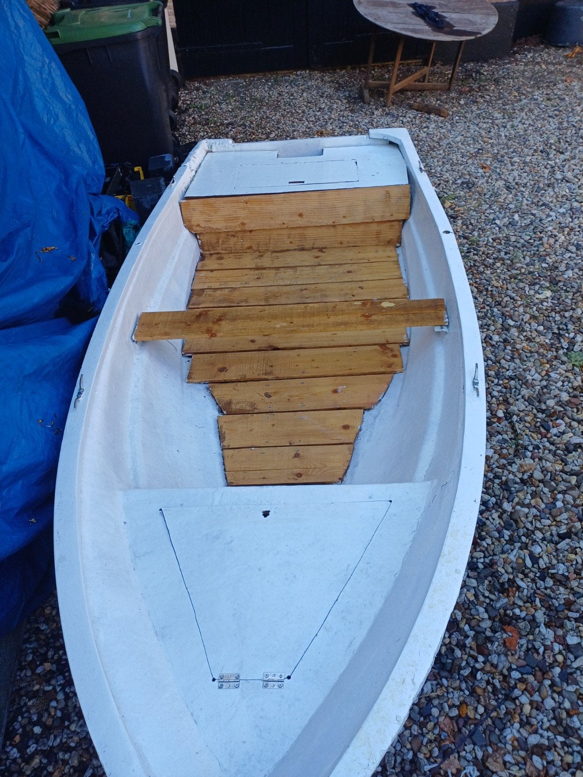 mooi polyester bootje, Watersport en Boten, Ophalen of Verzenden, Gebruikt, Overige typen, Motorboot