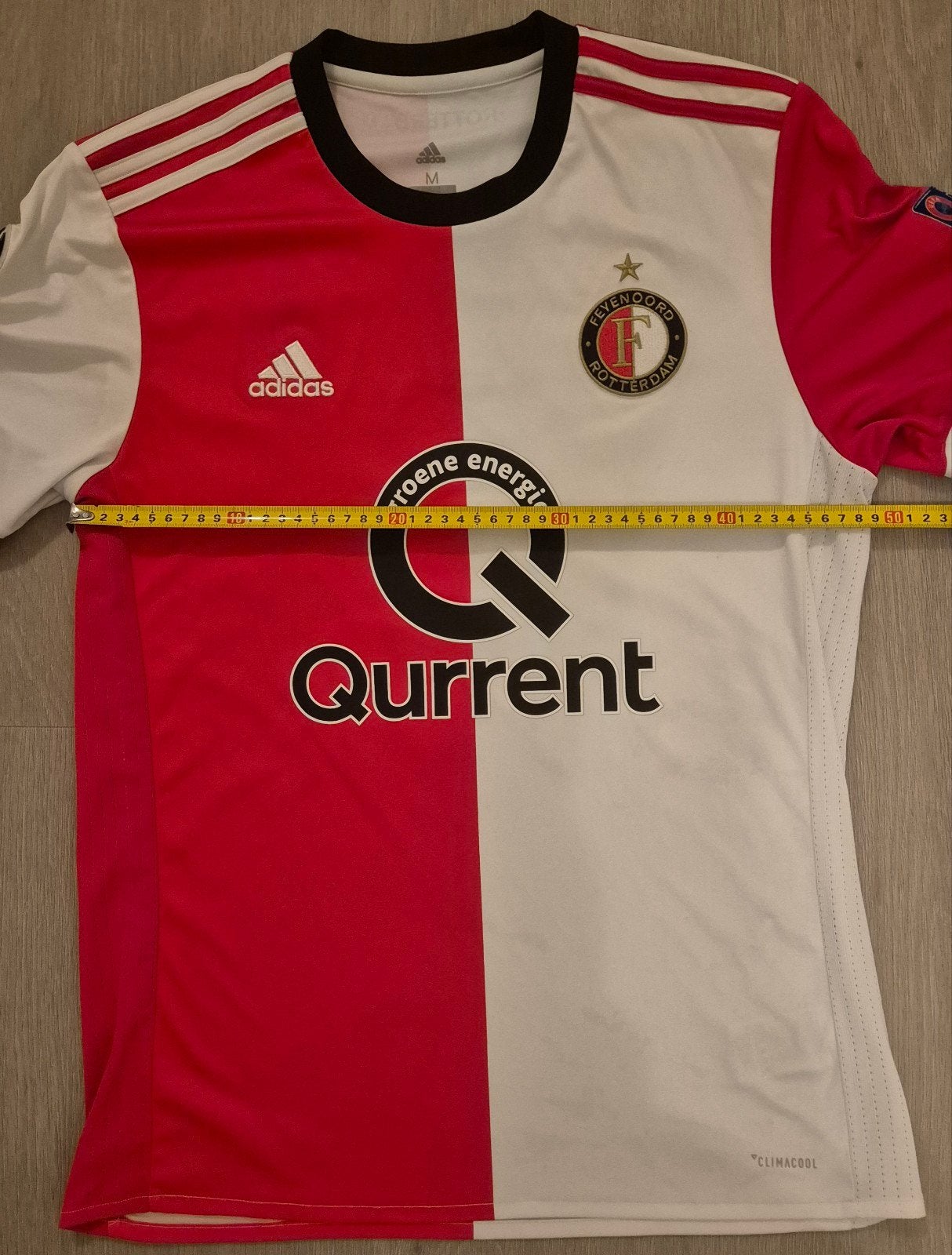 Feyenoord 2017-2018 Vilhena #10 Maat M, Adidas, Voetbal, Gedragen, Meerkleurig