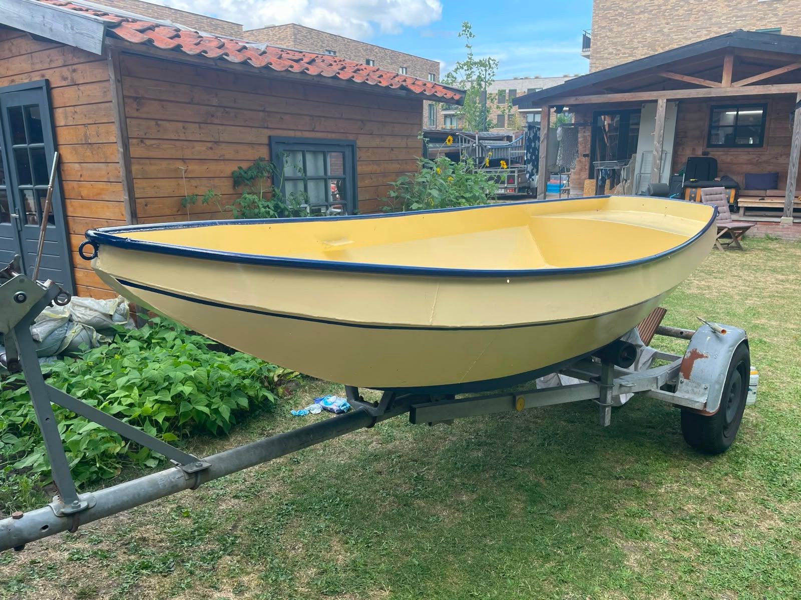 Prachtig gerestaureerd sloepje, Watersport en Boten, Ophalen, Nieuw, Motor en Techniek, Motorboot