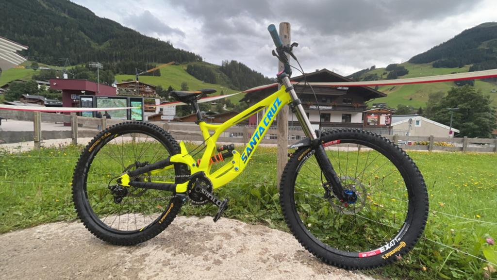 Santa Cruz Downhill Mountainbike, Fietsen en Brommers, Overige merken, Ophalen of Verzenden, Zo goed als nieuw, Schijfrem