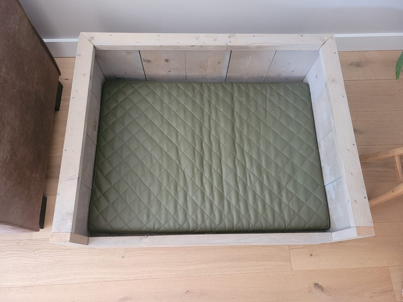 Hondenmand, Dieren en Toebehoren, Hondenhokken, Ophalen, Zo goed als nieuw, 110 cm of meer